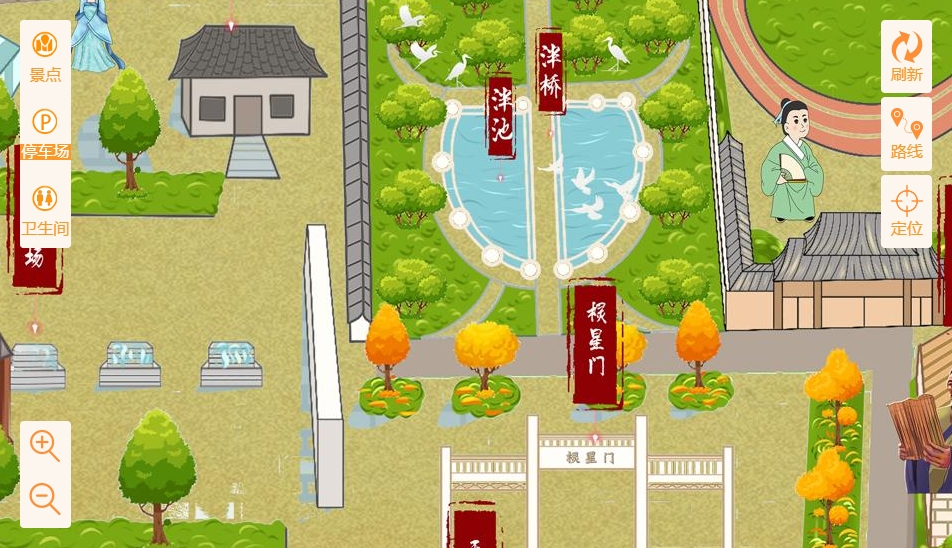 永川手绘地图景区语音讲解导览系统：智慧景区建设的基石